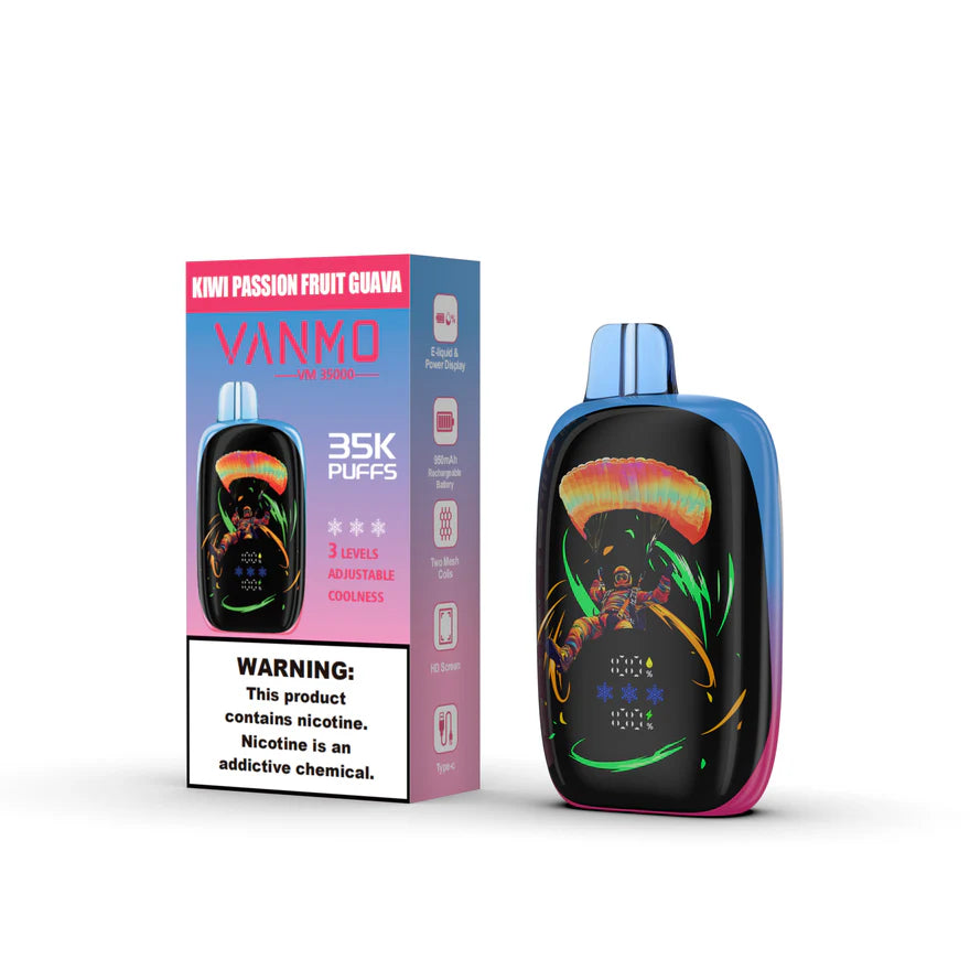 Vanmo VM35K Disposable - Kiwi Passion Fruit Guava