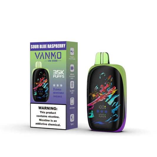 Vanmo VM35K Disposable - Sour Blue RaspBerry