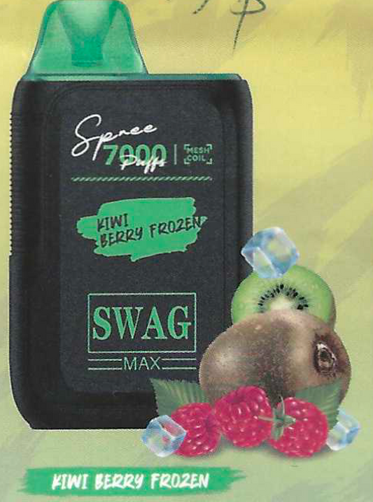 SWAG MAX 7K KIWI BERRY FROZEN