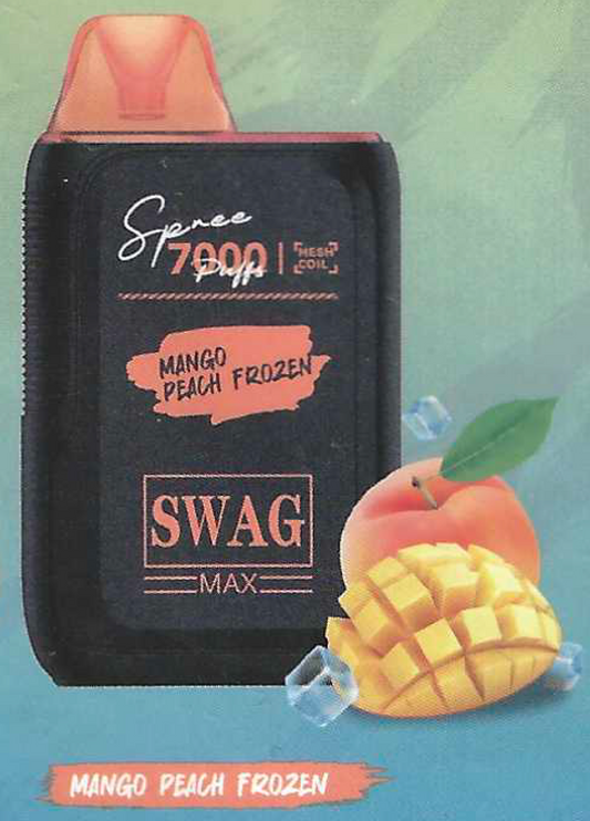 SWAG MAX 7K MANGO PEACH FROZEN
