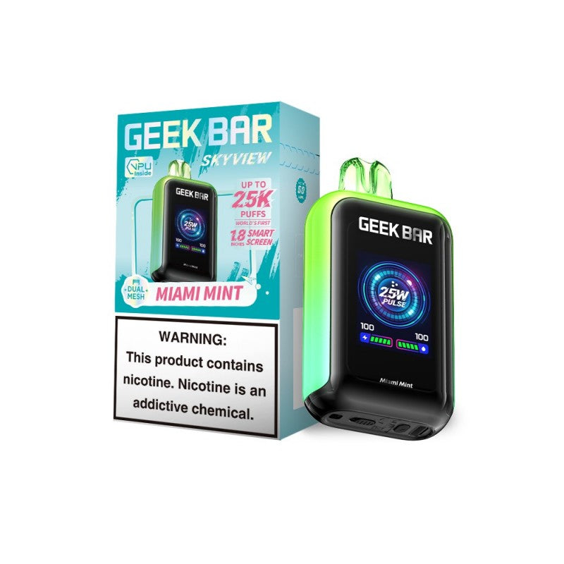 GEEK BAR SkyView 25k - Miami Mint