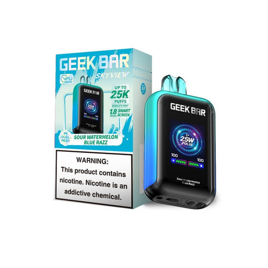 GEEK BAR SkyView 25k - Sour Watermelon Blue Razz