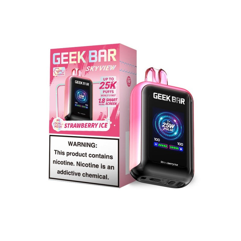 GEEK BAR SkyView 25k - Strawberry lce