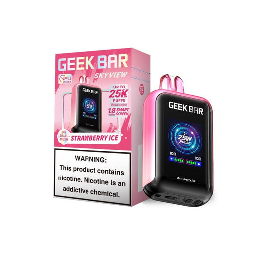 GEEK BAR SkyView 25k - Strawberry lce