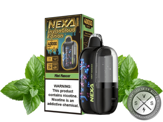 NEXA Ultra InvisaCloud 50K - Mint Mancer