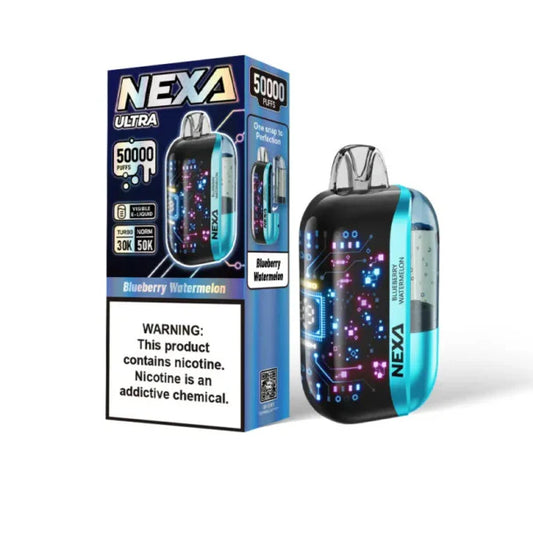 NEXA Ultra InvisaCloud 50K - Blue berry watermelon