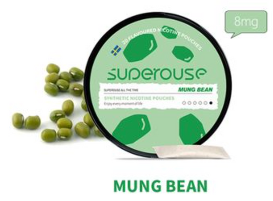 SUPEROUSE POUCHES 8mg - MUNG BEAN