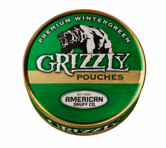 GRIZZLY - WINTERGREEN POUCHES