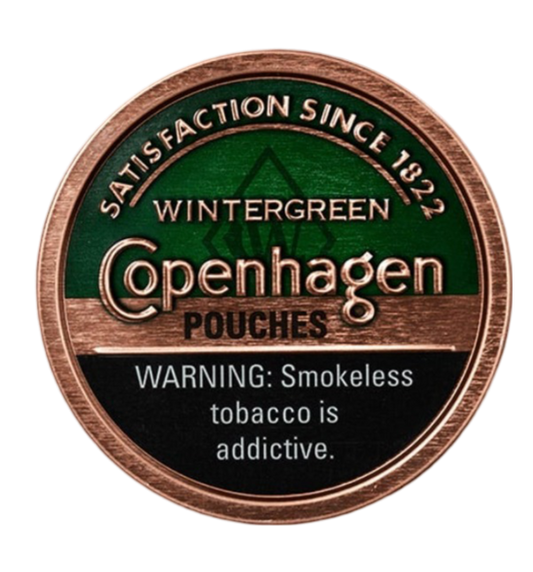 COPENHAGEN® POUCHES - WINTERGREEN
