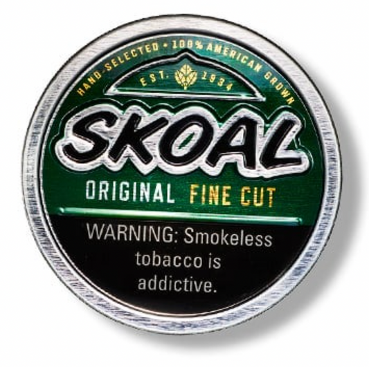 SKOAL - FINE CUT ORIGIONAL WINTERGREEN