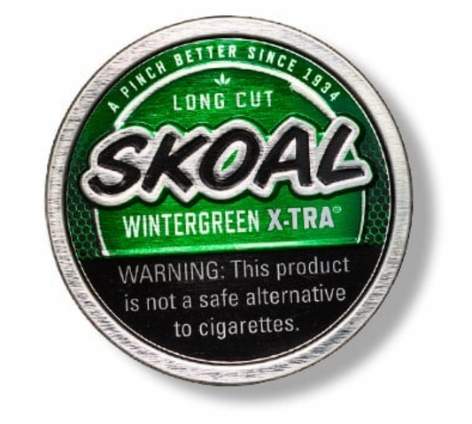 SKOAL - LONG CUT WINTERGREEN X-TRA