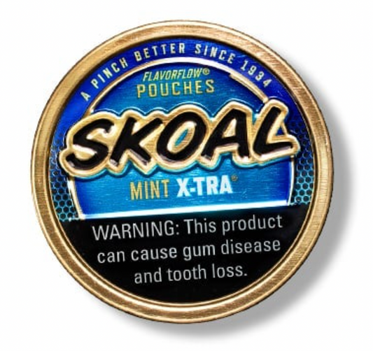 SKOAL - POUCHES MINT X-TRA