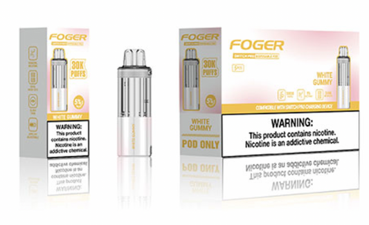 FOGER SWITCH POD-WHITE GUMMY