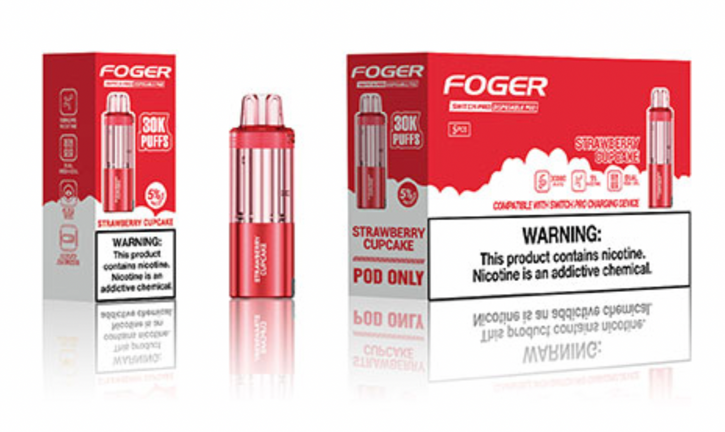 FOGER SWITCH POD-Strawberry Cupcake