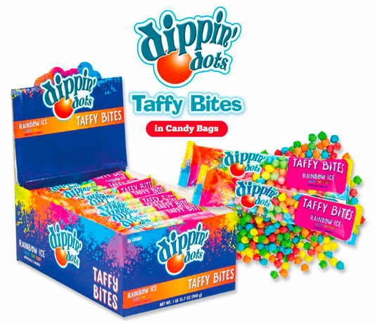 DIPPIN DOTS TAFFY BITES BAG