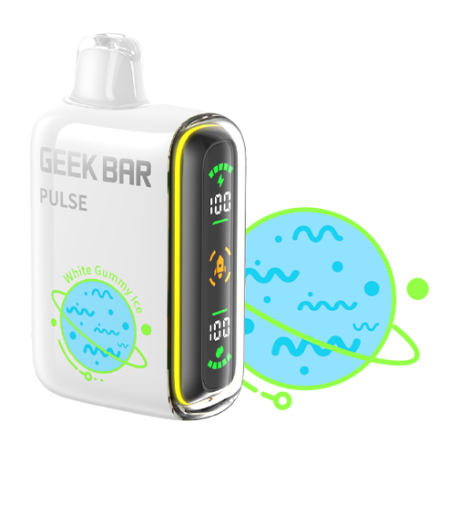 Geek Bar Pulse 15k - White Gummy Ice