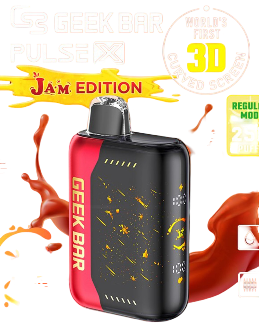 GEEK BAR PULSE X 25K Strawberry Jam