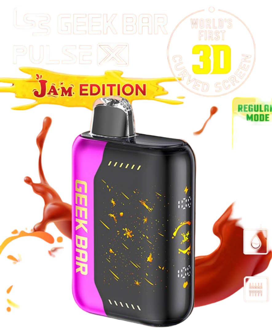 GEEK BAR PULSE X 25K Raspberry Jam