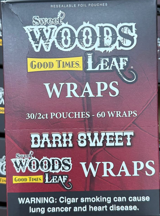 GOOD TIMES SWEET WOODS LEAF WRAP Dark Sweet
