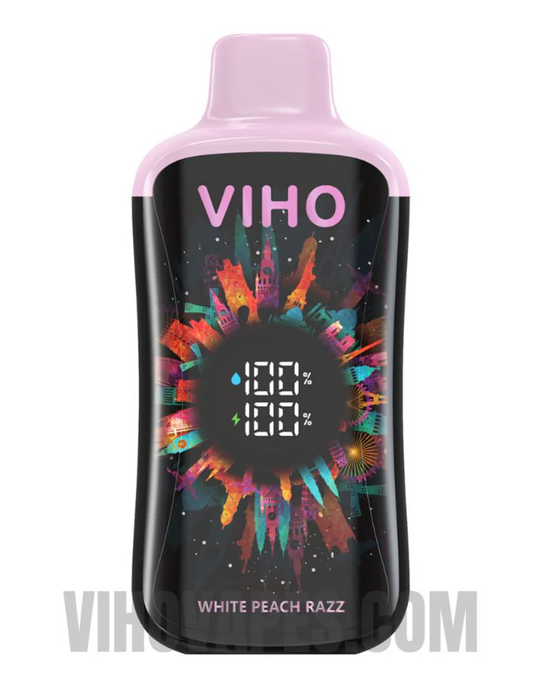 VIHO SUPERCHARGE 20K - White Peach Razz