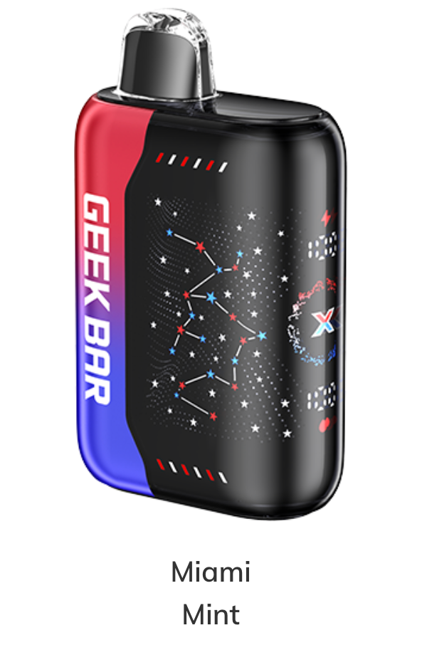 GEEK BAR PULSE X 25K - Miami Mint Patriot
