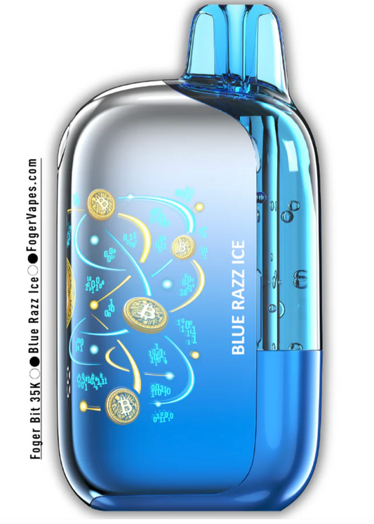 Foger Bit 35K Vapes - Blue Razz Ice