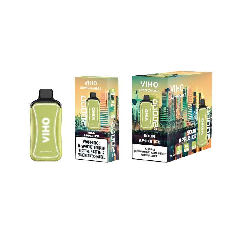 VIHO 20K SOUR APPLE ICE