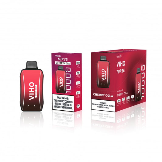 VIHO TURBO 10K DISPOSABLE - CHERRY COLA