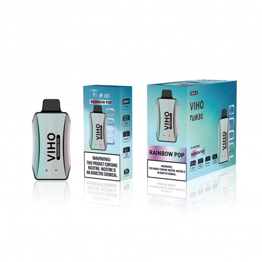 VIHO TURBO 10K Disposable - RAINBOW POP