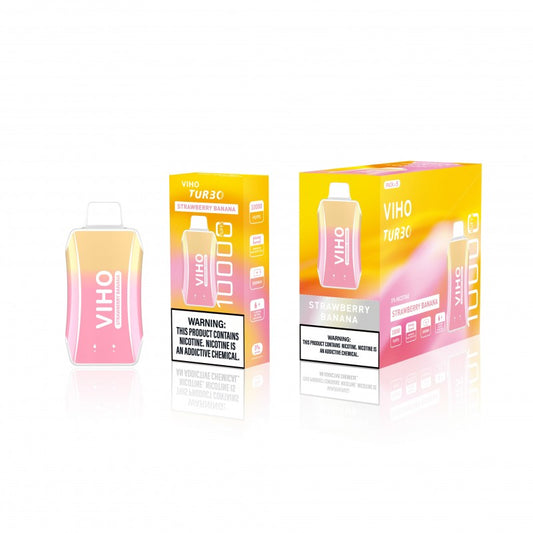 VIHO TURBO 10K Disposable - STRAWBERRY BANANA