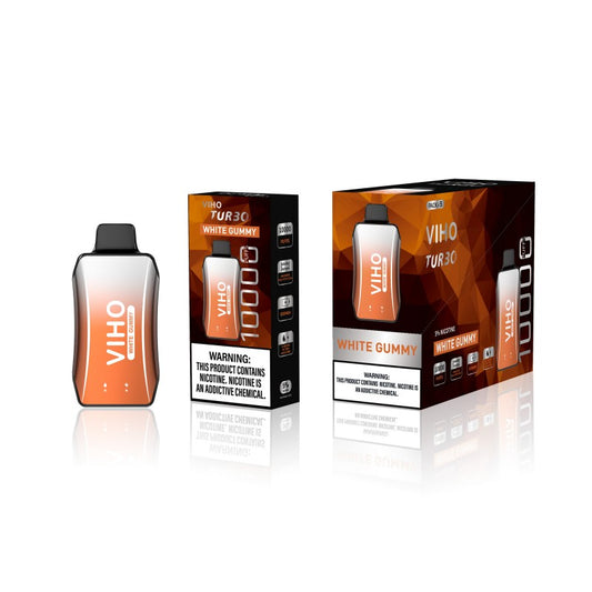 VIHO TURBO 10K DISPOSABLE - WHITE GUMMY