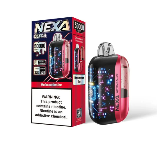 NEXA Ultra InvisaCloud 50K - Watermelon ice