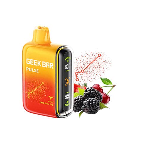 Geek Bar Pulse 15k - OMG Blow Pop (Aries) Abu Amin Distribution Company AADC Geek Bar Pulse 15k - OMG Blow Pop (Aries) Abu Amin Distribution Company AADC