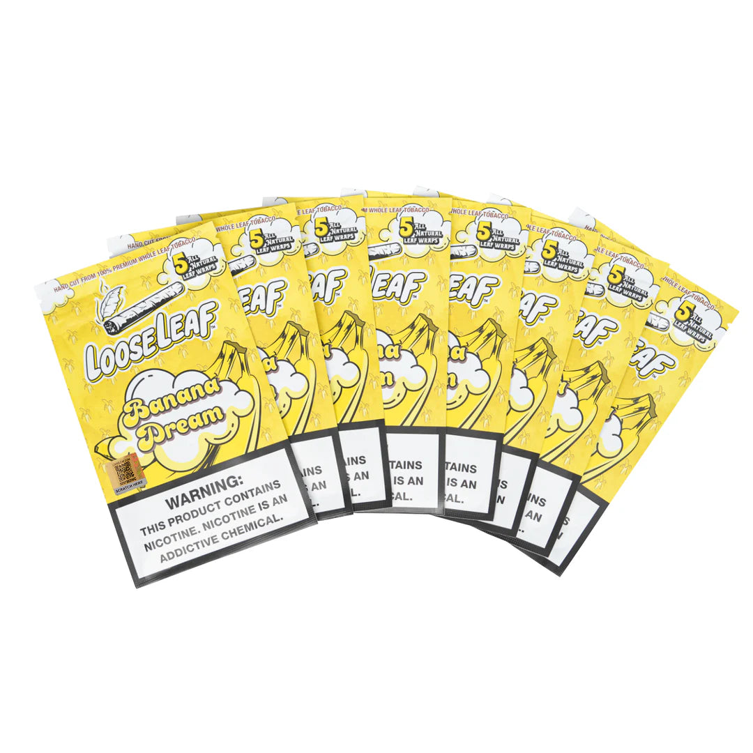 LooseLeaf 5-Pack Wraps Banana Dream