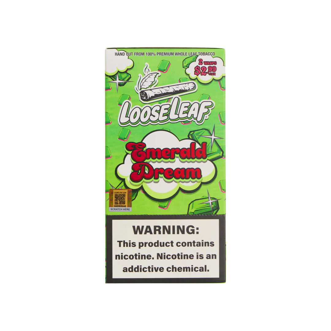 LOOSELEAF 2-PACK WRAPS EMERALD DREAM (40 COUNT)