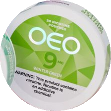 OEO POUCHES 9MG - WINTER GREEN