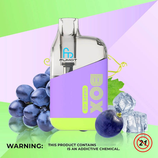 RandM TORNADO BOX 10K VAPE Grape Ice