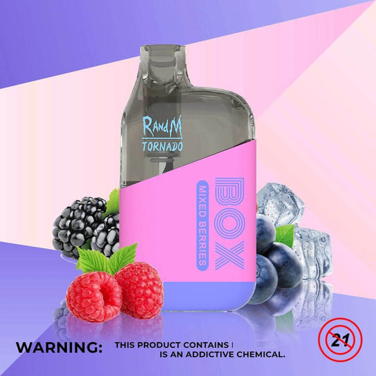 RandM TORNADO BOX 10K VAPE Mixed Berries