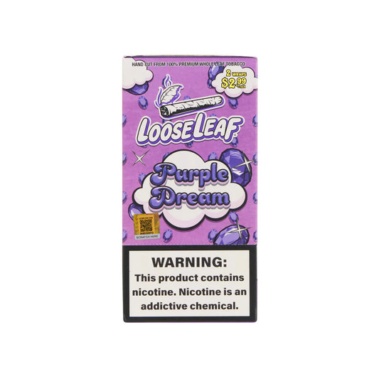 LOOSELEAF 2-PACK WRAPS PURPLE DREAM (40 COUNT)