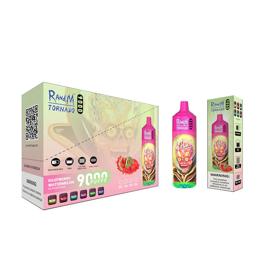RANDM TORNADO 9K PUFFS DISPOSABLE VAPE Strawberry Mango