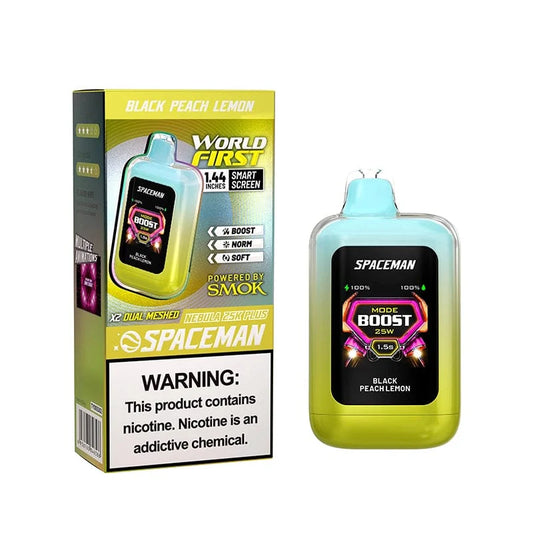 Spaceman Nebula 25K Plus - Black Peach Lemon