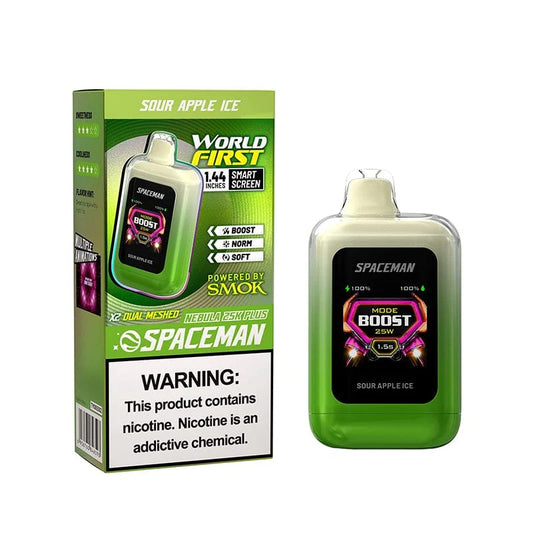 Spaceman Nebula 25K Plus - Sour Apple Ice