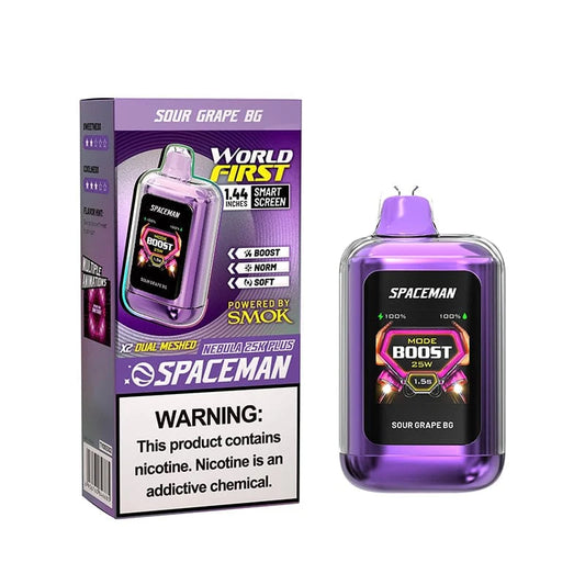 Spaceman Nebula 25K Plus - Sour Grape BG
