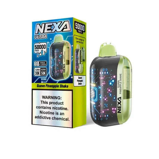 NEXA Ultra InvisaCloud 50K - Guava Pineapple Shake