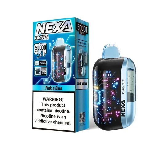 NEXA Ultra InvisaCloud 50K - Pink n Blue