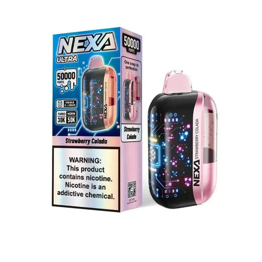 NEXA Ultra InvisaCloud 50K - Strawberry Colada