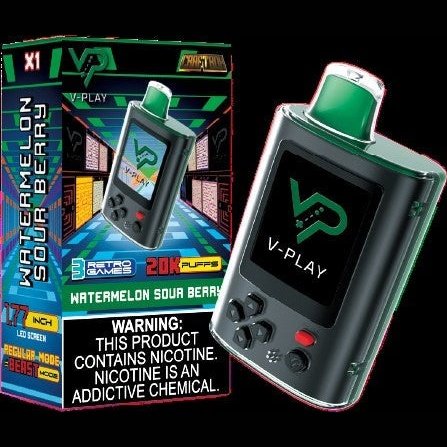 V-Play 20K Disposable Vape Watermelon Sour Berry