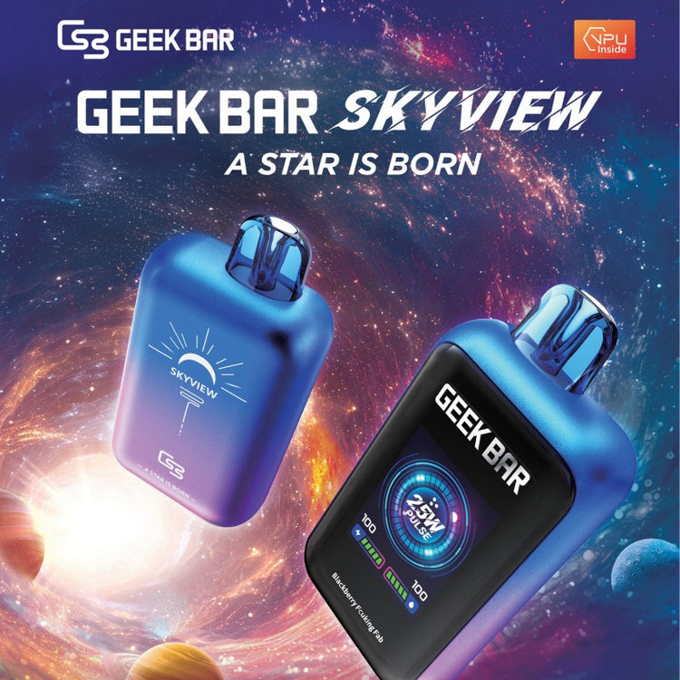GEEK BAR SkyView 25k Abu Amin Distribution Company AADC GEEK BAR SkyView 25k Abu Amin Distribution Company AADC