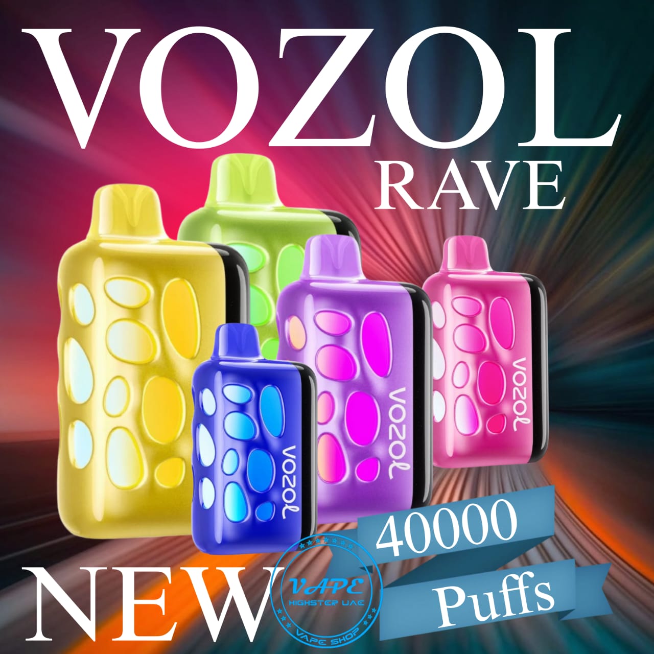 VOZOL RAVE 50000