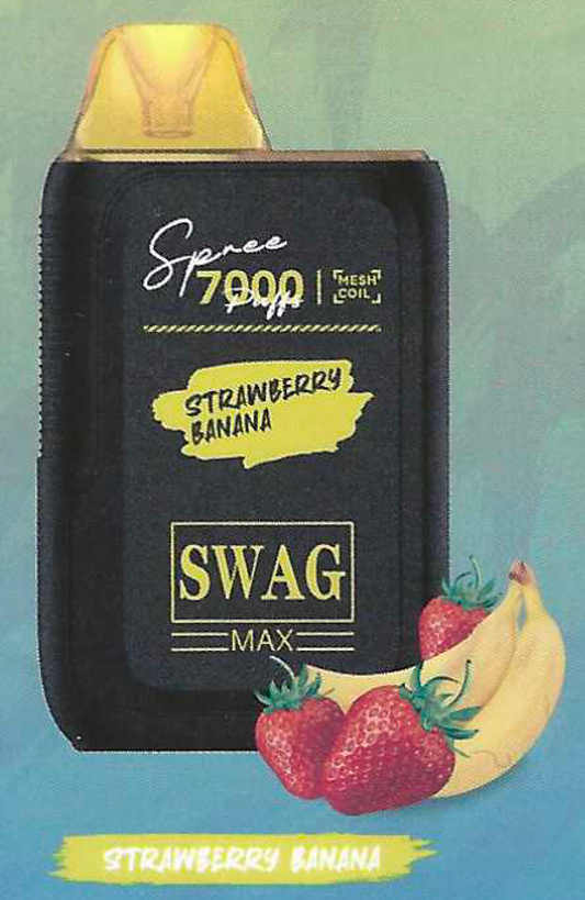 SWAG MAX 7K STRAWBERRY BANANA